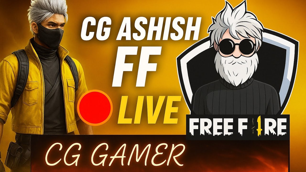 CG ASHISH FF IS LIVE 🔴 UID CHECK OUT  ✅️ FREE FIRE MAX CUSTOM 1V1 #shorts