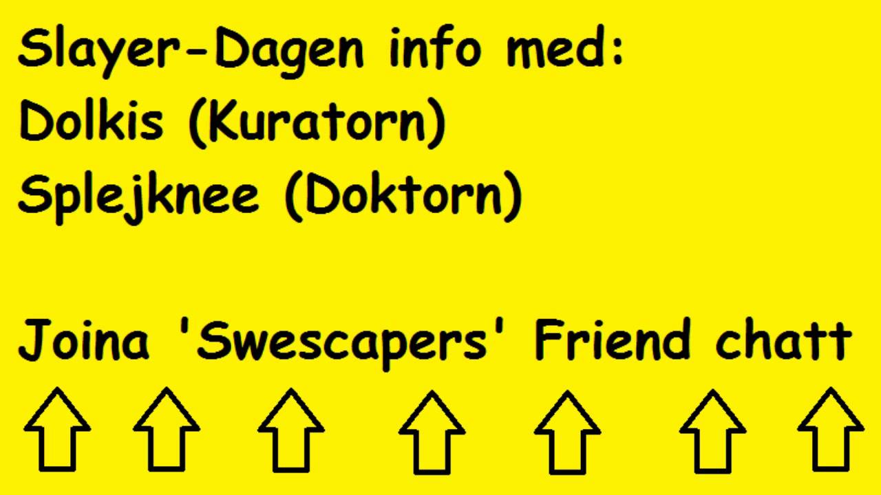 Slayer-Dagen Info med Dolkis och Splejknee