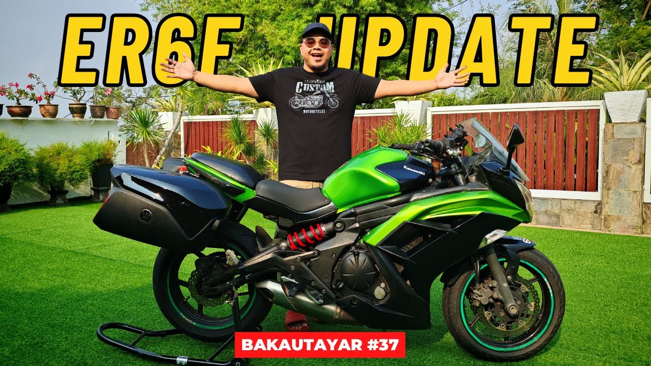 Apa yang kita dah Modi dekat Kawasaki ER6F kita lepas sebulan [#bakautayar 37]