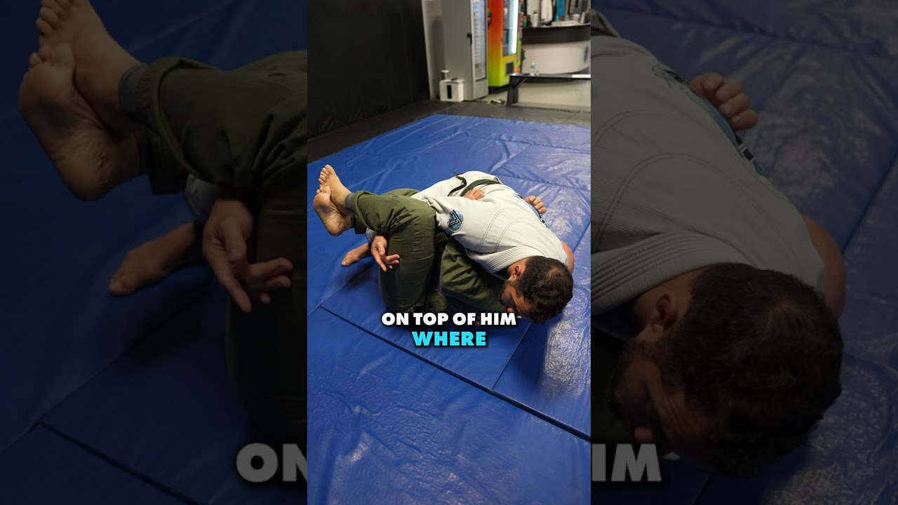 The easiest way to pass the half guard!