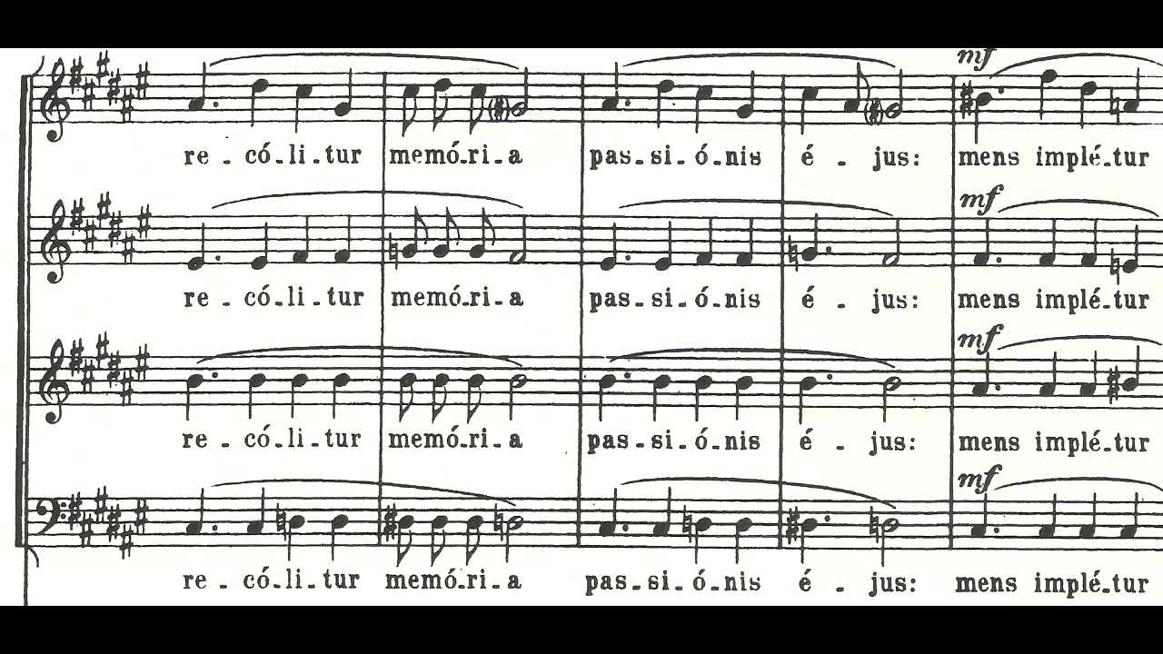 Messiaen - O Sacrum Convivium