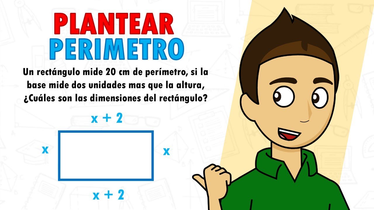 PLANTEAR PERIMETRO ALGEBRAICO Super fácil - Para principiantes