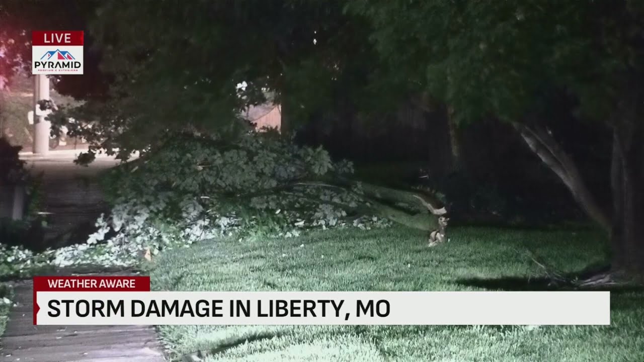 Severe weather sweeps across KC metro Saturday