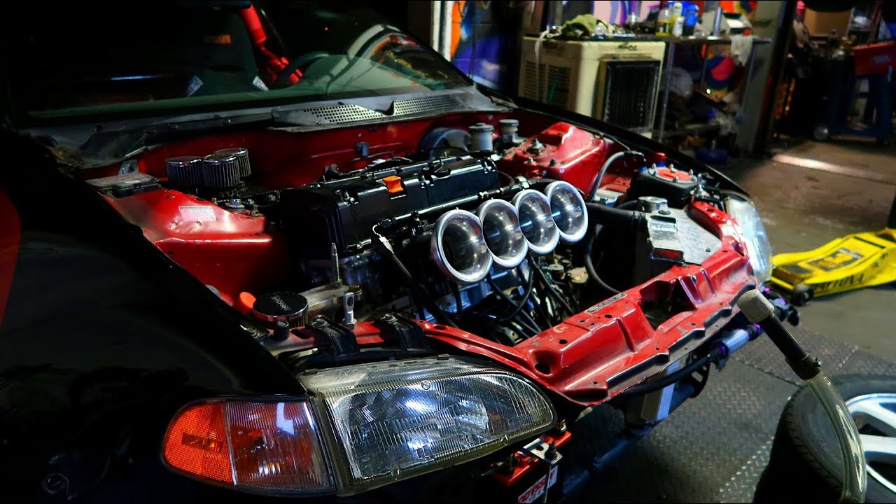 4Piston k24 Dyno & Track