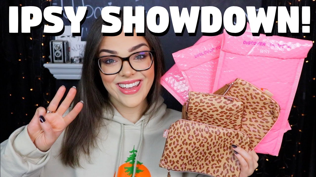 DID THEY EVEN TRY?! Unboxing 3 Different Ipsy Bags! Ipsy Showdown November 2019