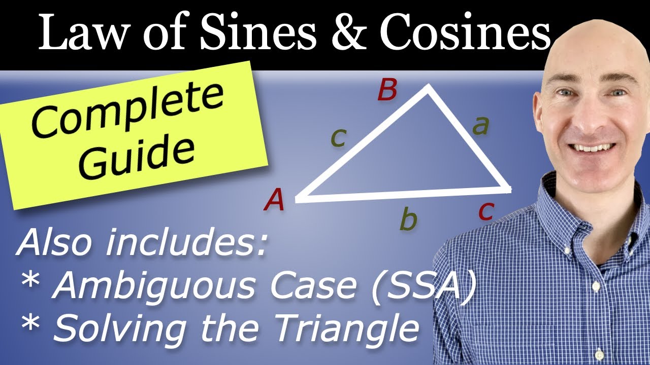 Law of Sines and Law of Cosines (Complete Guide)