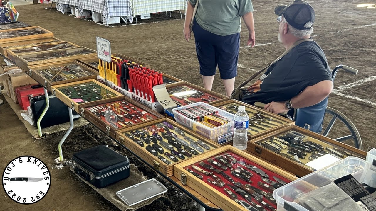 Hunting down a Case XX CV Tribal Lock at the Flea Market with James Stork