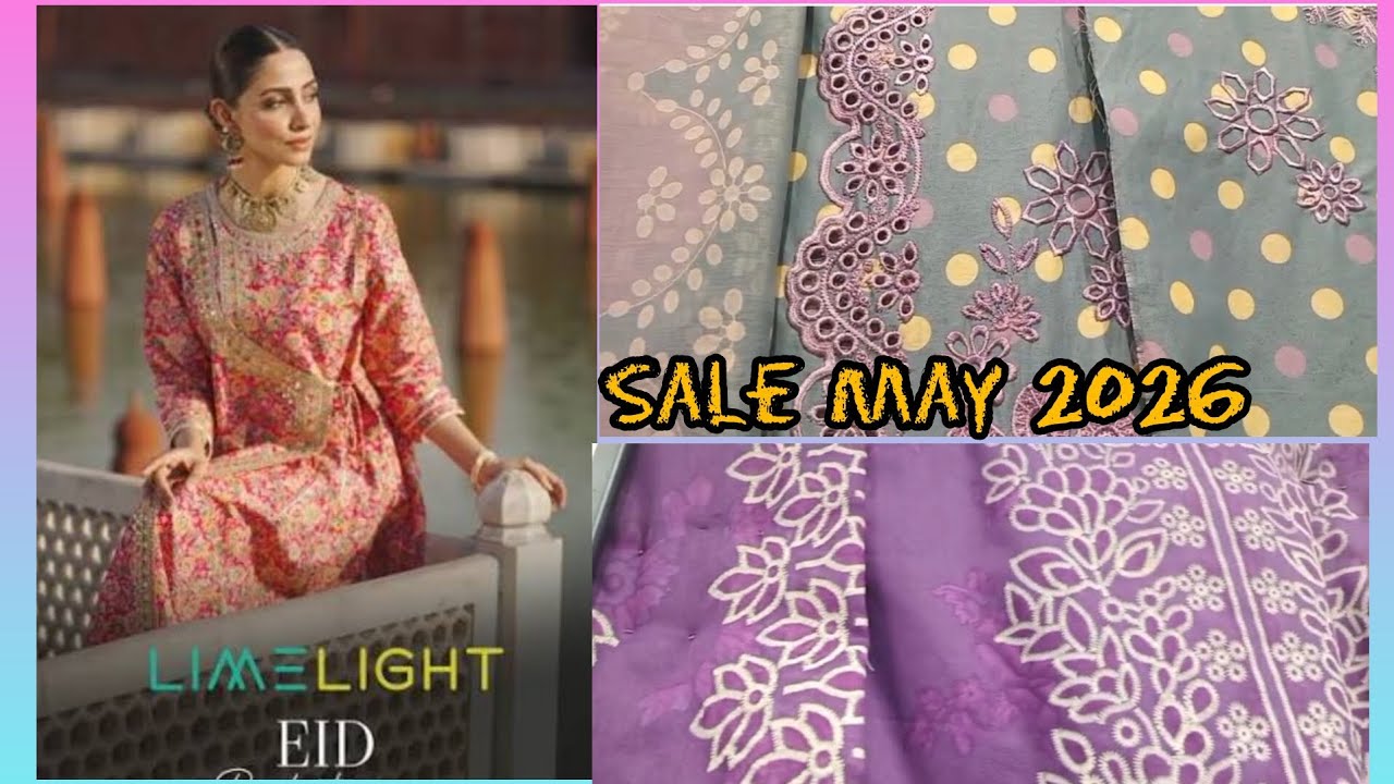 Limelight Beautiful New Eid collection 2026||Sale On New arrivals||45% flat on unstiched & Stiched