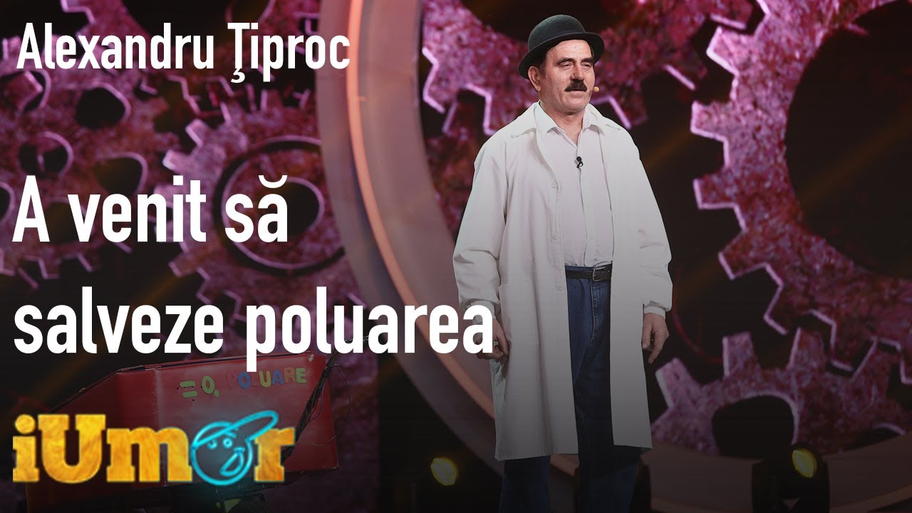 Alexandru Ţiproc a venit să salveze poluarea, la iUmor! Mihai Bendeac a râs cu lacrimi!