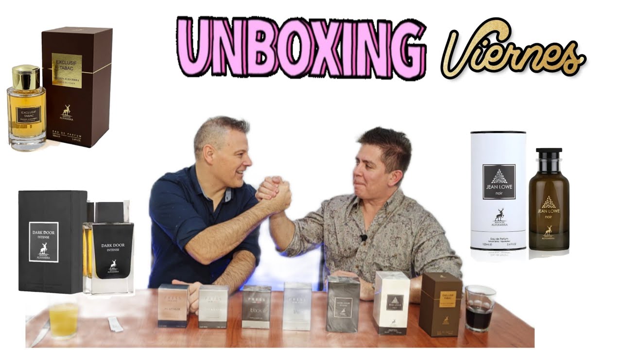 UNBOXING con Walter, Perfumes Árabes: Exclusif Tabac, Jean Loewe Noir y Dark Door INTENSE.
