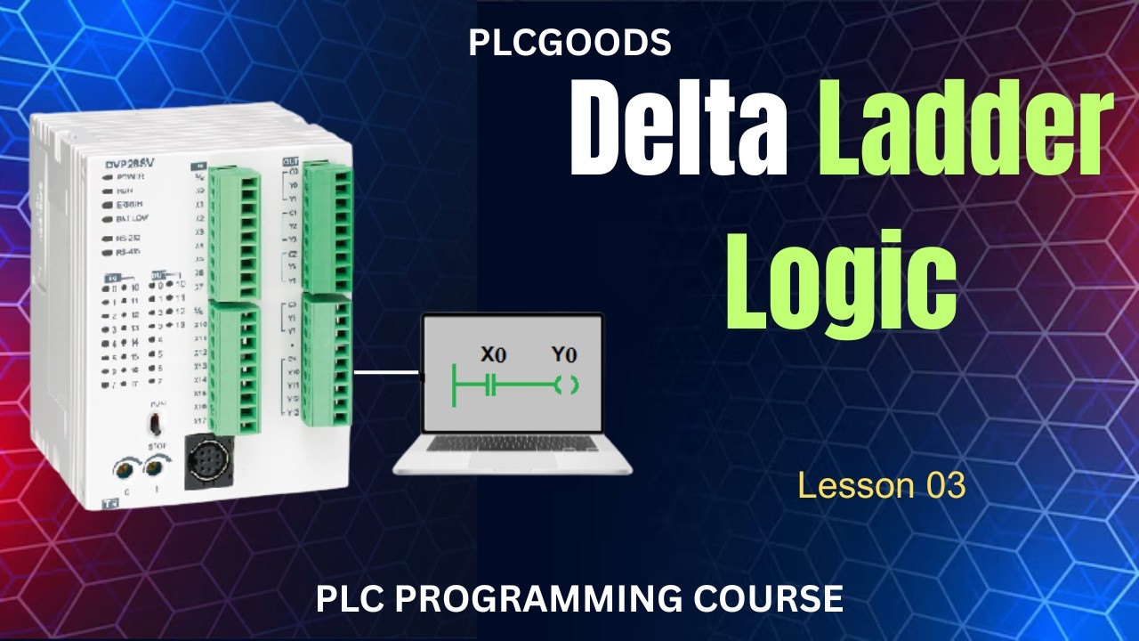 🔧 Delta PLC Programming Guide ⚡ Ladder Logic with ISPSoft, WPLSoft & COMMGR  | Lesson 3