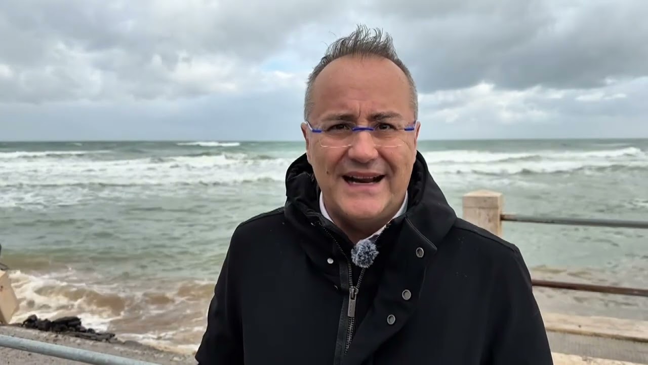 Crolla tratto lungomare Bari, Scaramuzzi: “Erosione causa maltempo, progetto messa in sicurezza”