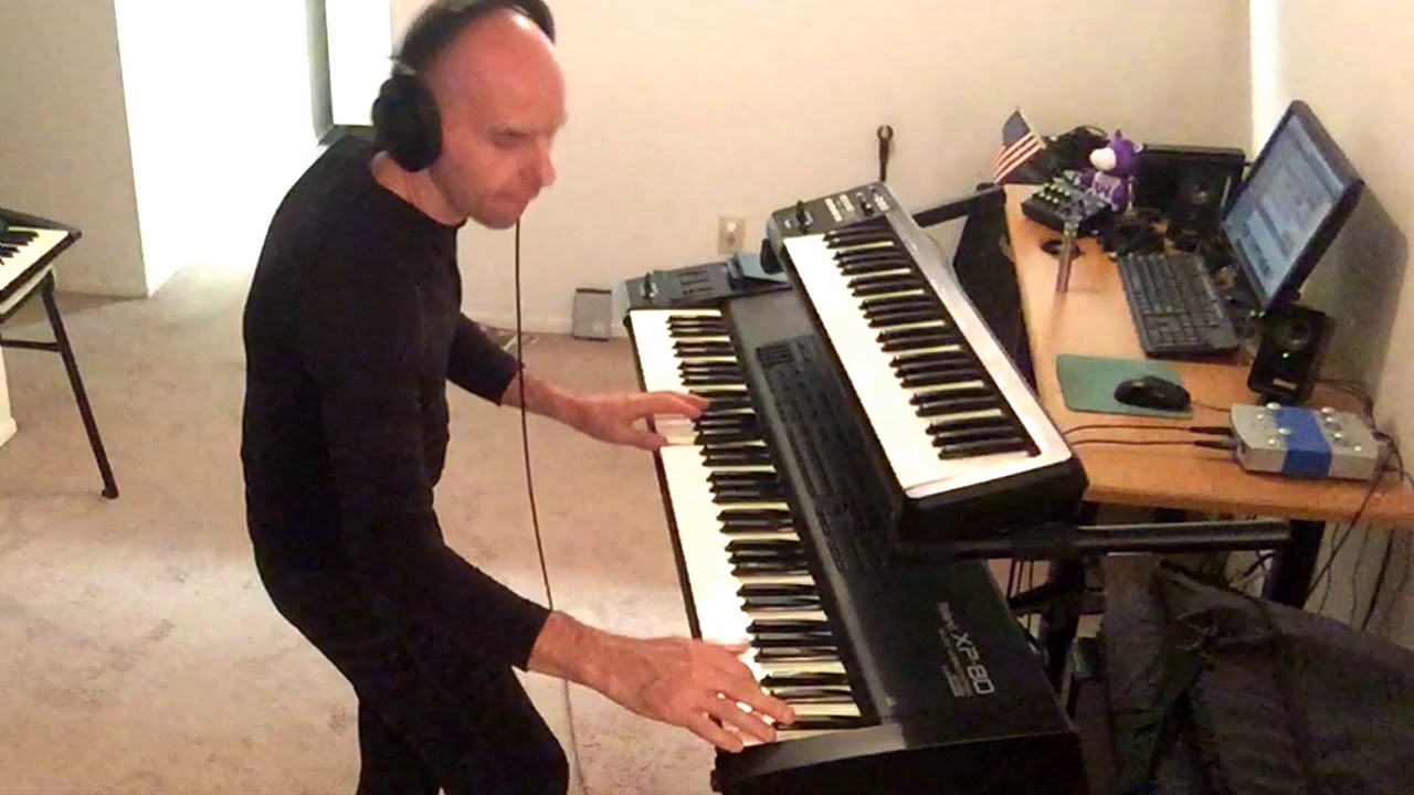 Alex Martins JOURNEY COVER  Send Her My Love Live keys Practice