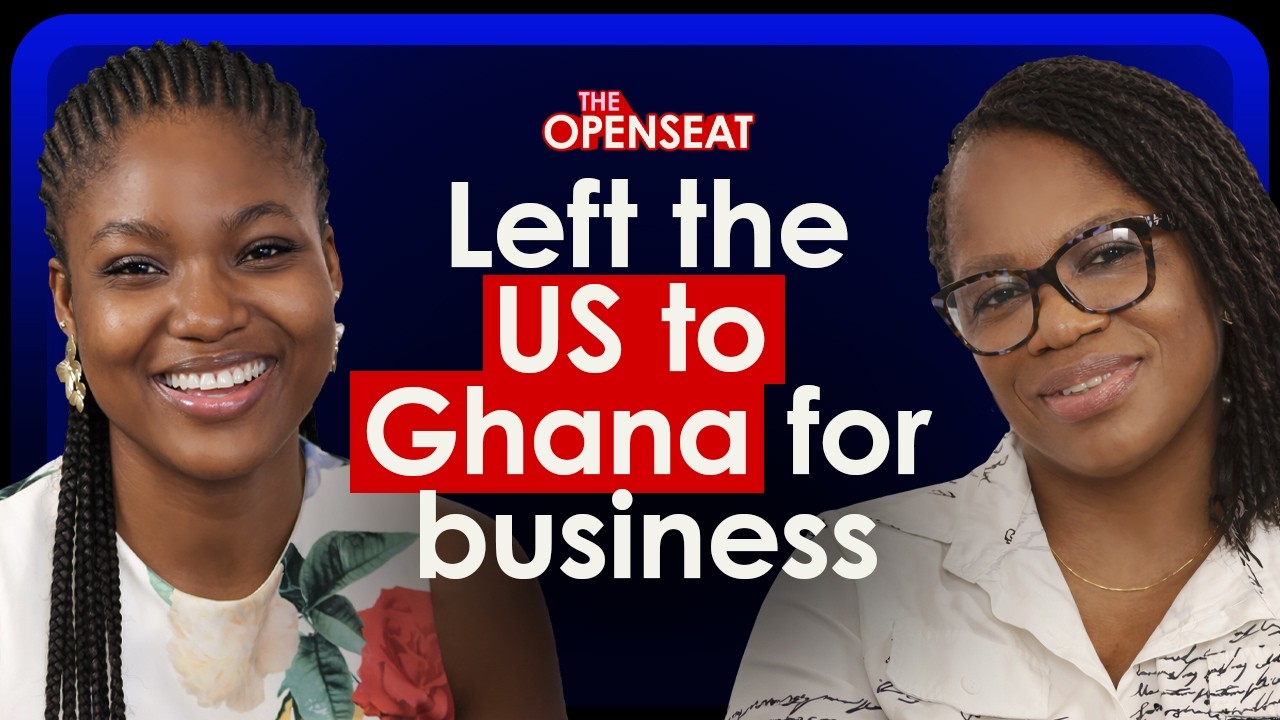Why This Businesswoman Left the American Dream for Ghana 🇬🇭 | The Open Seat