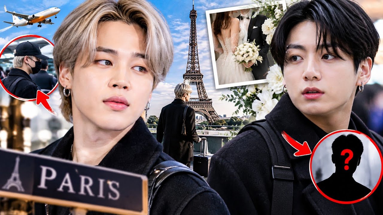 Jimin reportedly went to Paris to prepare for the wedding, Jungkook is allegedly involved! 💍✨
