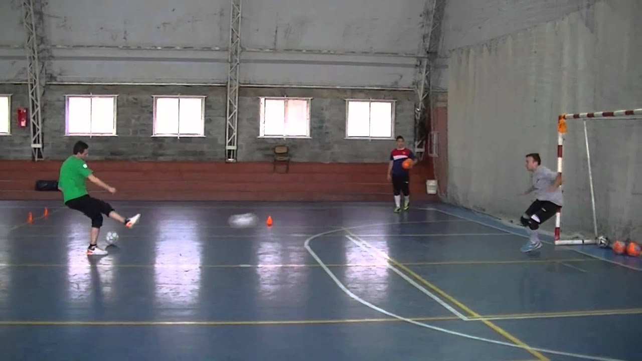 Entrenamiento De Arqueros De Futsal