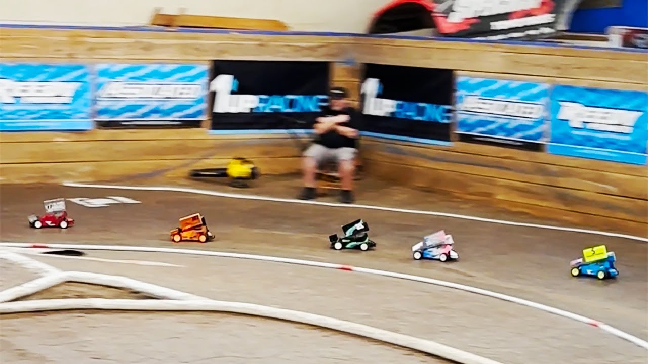 Modified Sprint Car A-Main - 1up Racing Fall Classic at Coyote Hobbies