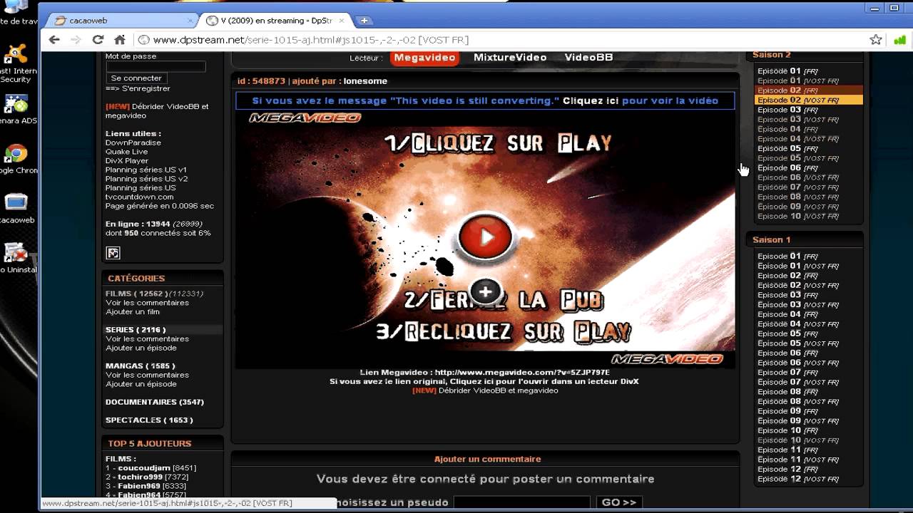 Delete limitation on (megavideo,videobb...)