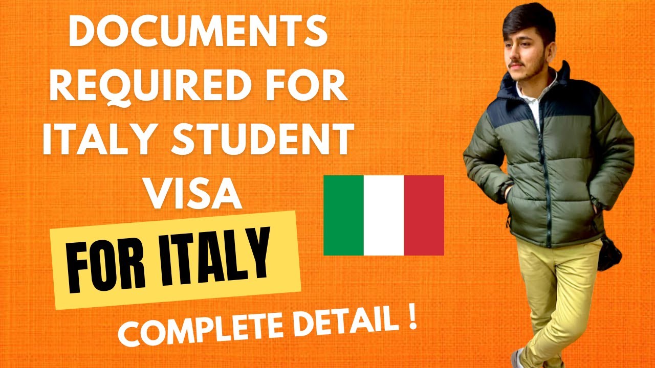 Documents required for Italy Student Visa | Complete Admission Guide | Masters | Italy