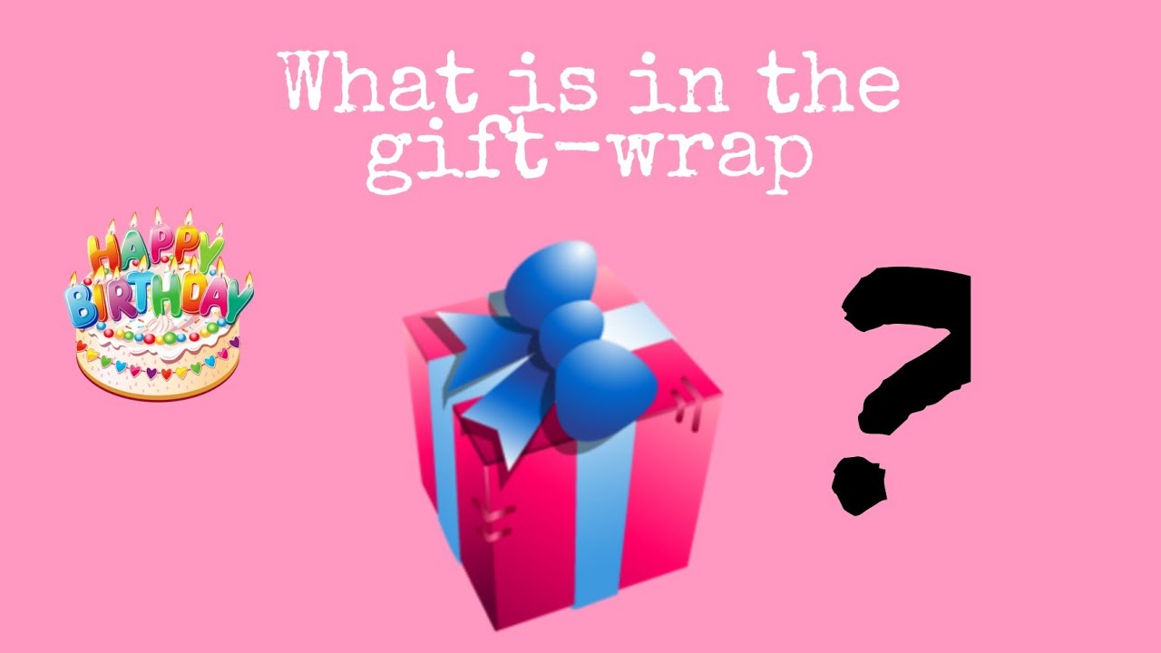 What is in the gift-wrap/Zarnaih Vlog