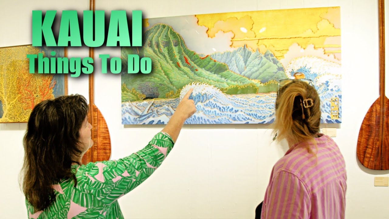 The Hanapepe Art Walk! | Kauai Culture Tour
