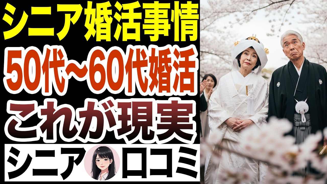【シニア恋愛】シニア世代が直面した中高年婚活のリアル！50代60代~のシニアの口コミ30選教えます！【シニア婚活】