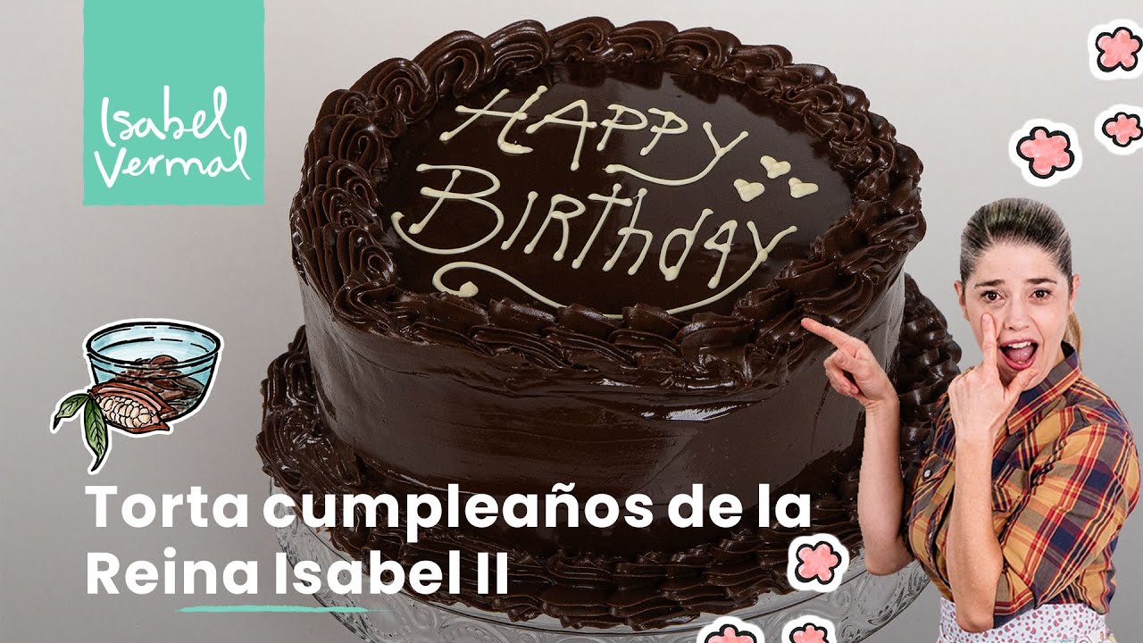 Torta de cumplea&ntilde;os de la Reina Isabel II