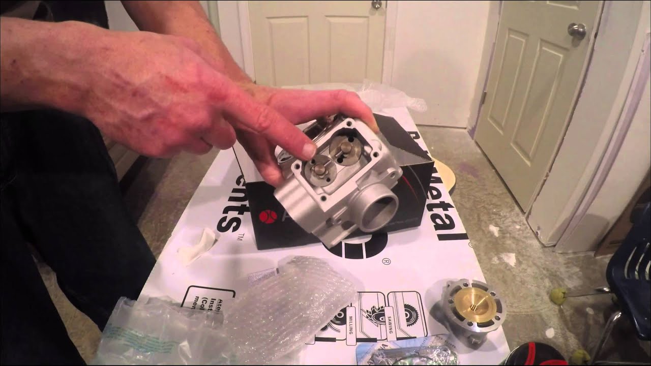 Unboxing YZ125 Athena Top End Rebuild  KIt