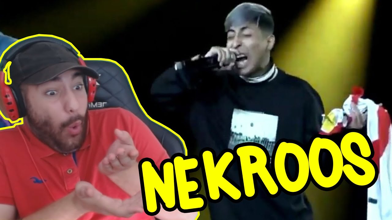 💀💀LAS MEJORES RIMAS DE NEKROOS💀💀!! (REACCIÓN)