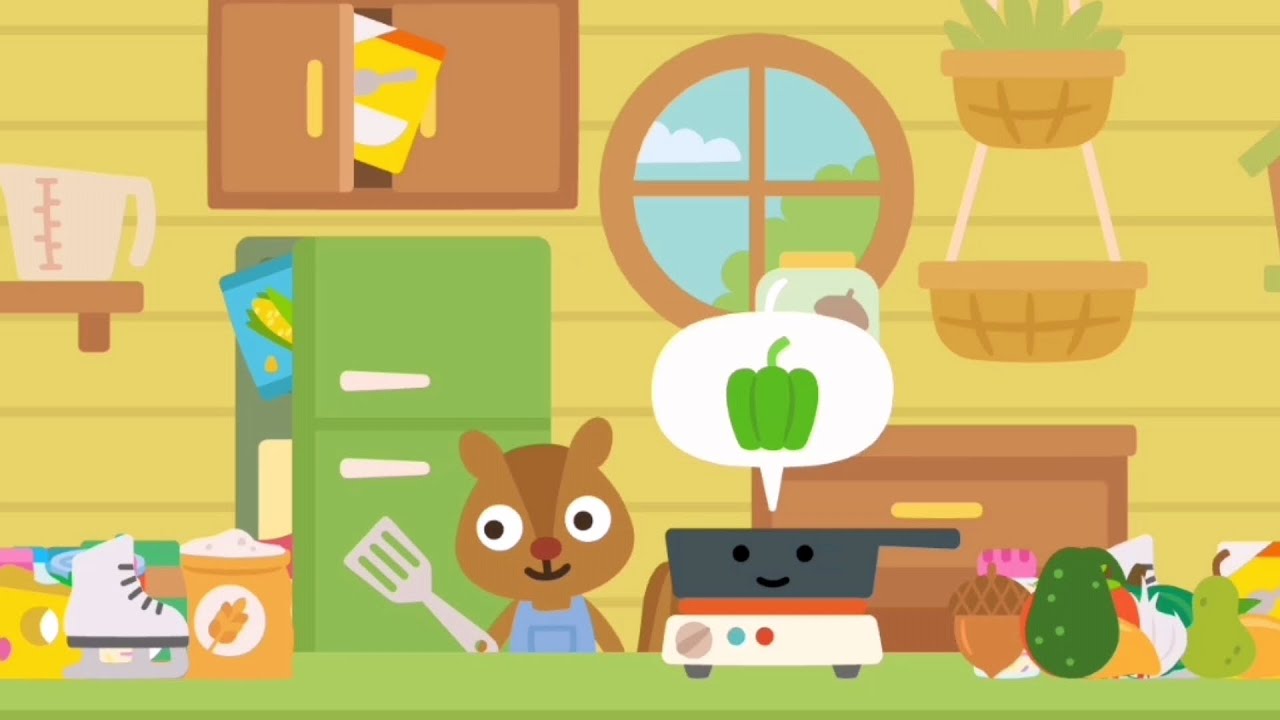 Sago mini kitchens cooking with friends