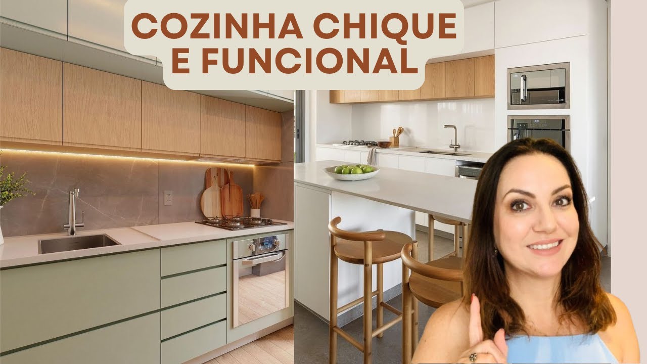 COMO TER uma COZINHA CHIQUE e FUNCIONAL!!