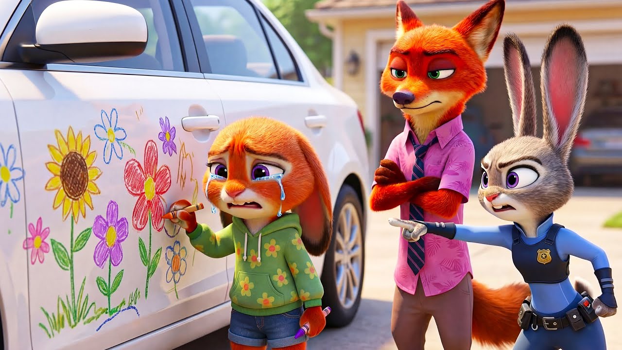 Zootopia 2 | Rescuing Baby Judy From The Broken Painting Dream 😱 | Family Moments