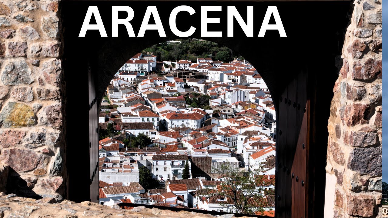 [4K 60fps] - ARACENA - SPAIN - A WALKING TOUR  🇪🇸