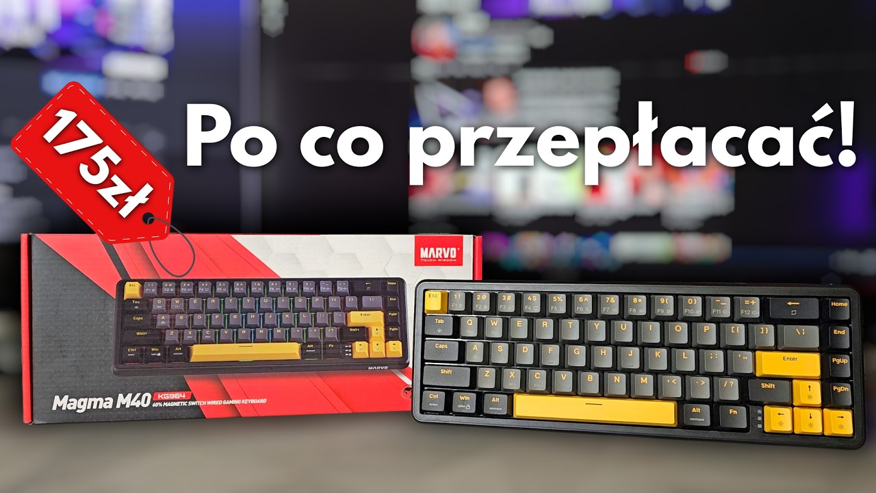 Marvo Magma M40 - Świetny kompaktowy magnetyk za mniej niż 200zł!