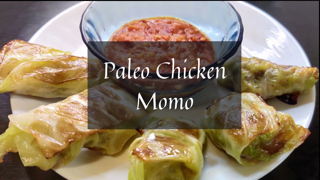 Paleo Chicken Momos (Chicken Dumplings/Dim Sum) | Keto Recipe | LCHF Recipe | Brindhavan Xpress