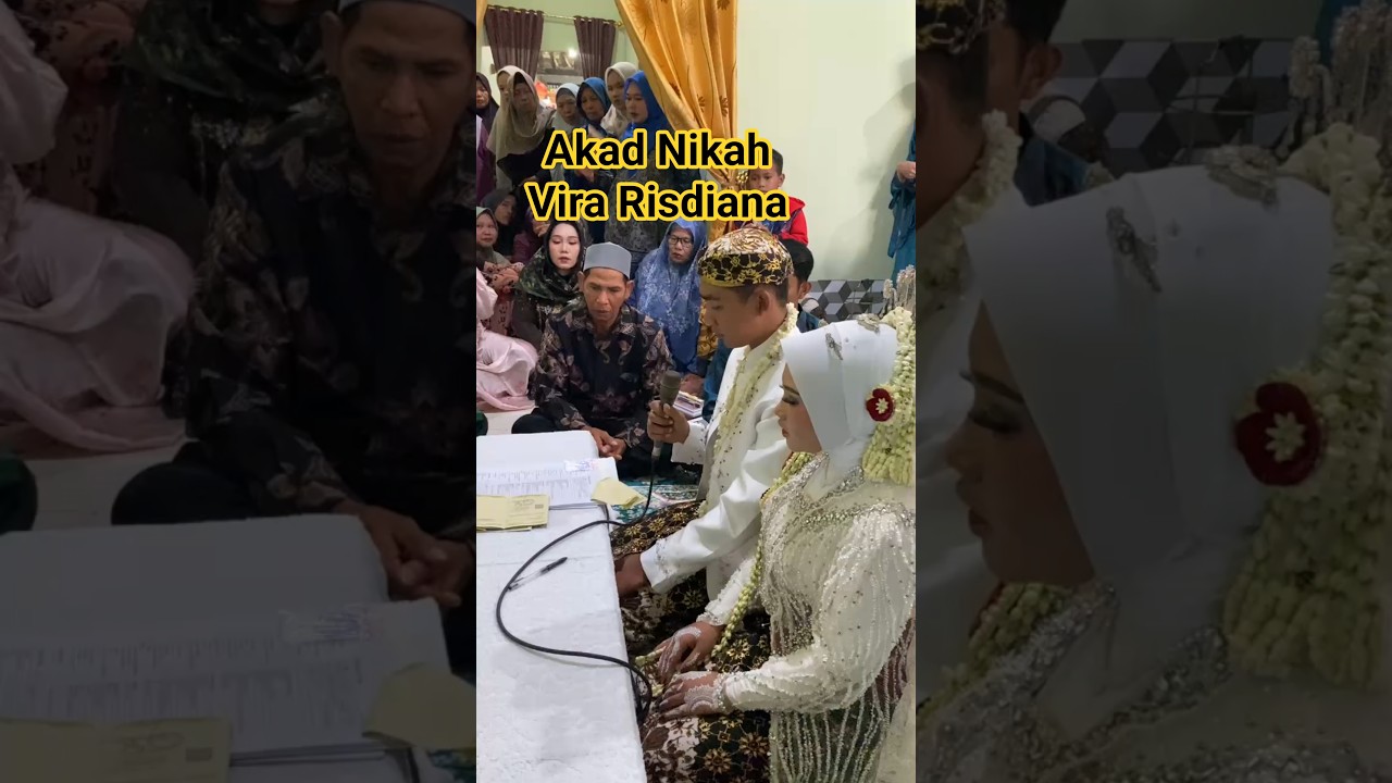 Live Akad Nikah Vira Risdiana As Sufyani