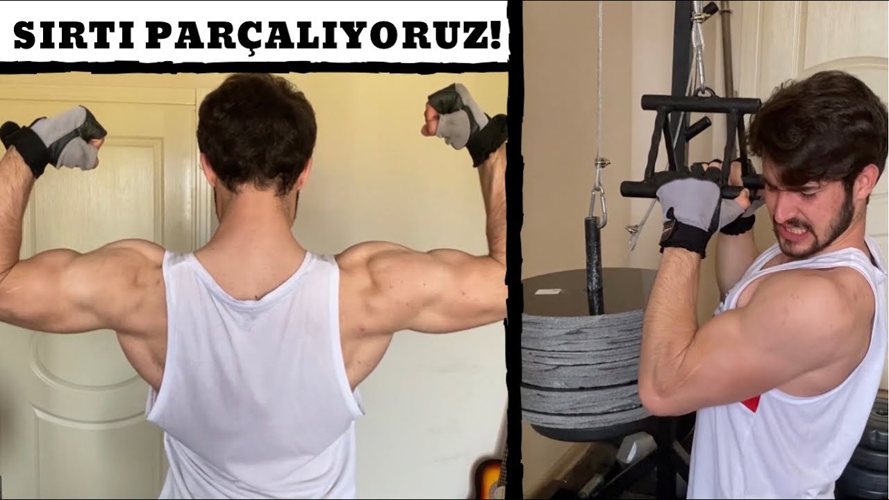 HOMEGYM DE DEHŞET SIRT ANTRENMANI!