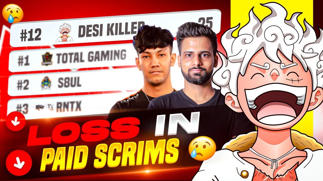 How Much Money 💰I Have Lossed In Paid Scrims 💔 Is This The End?🥀 Let&rsquo;s Find Out ~ Garena Free Fire