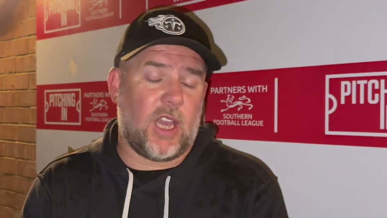 Post match Interview Bracknell Town