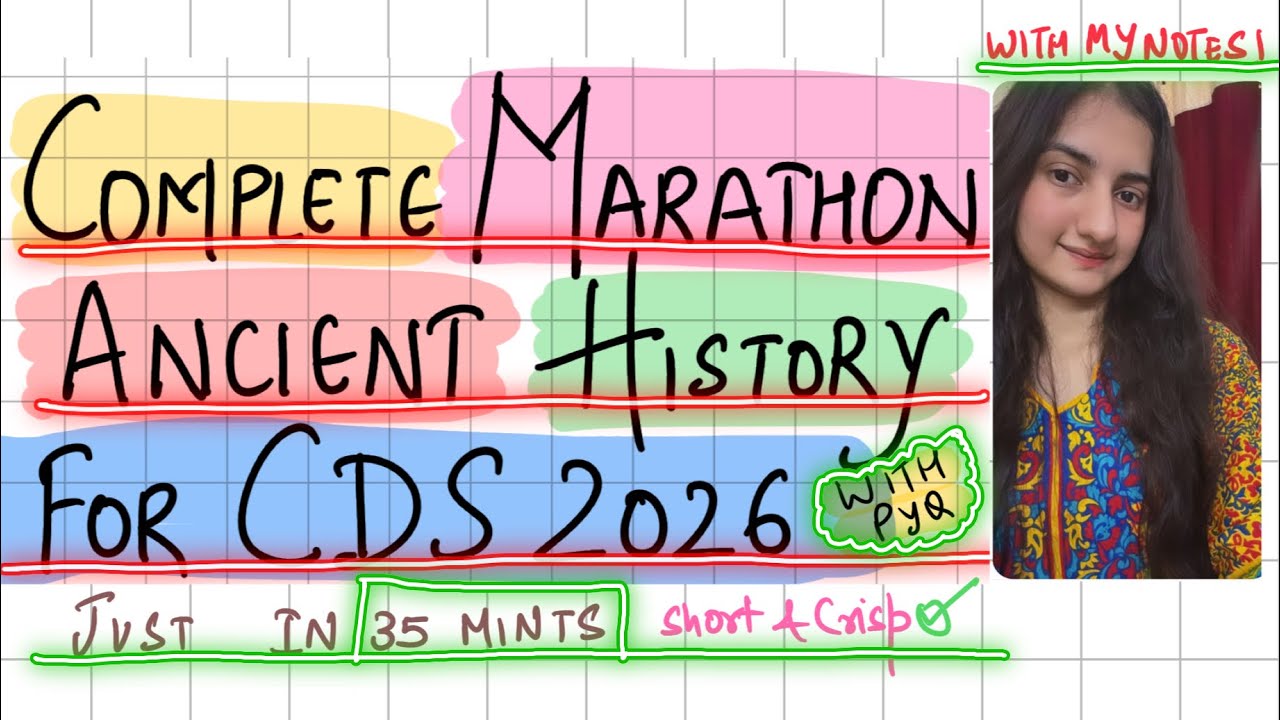 ANCIENT HISTORY MARATHON CDS 2026