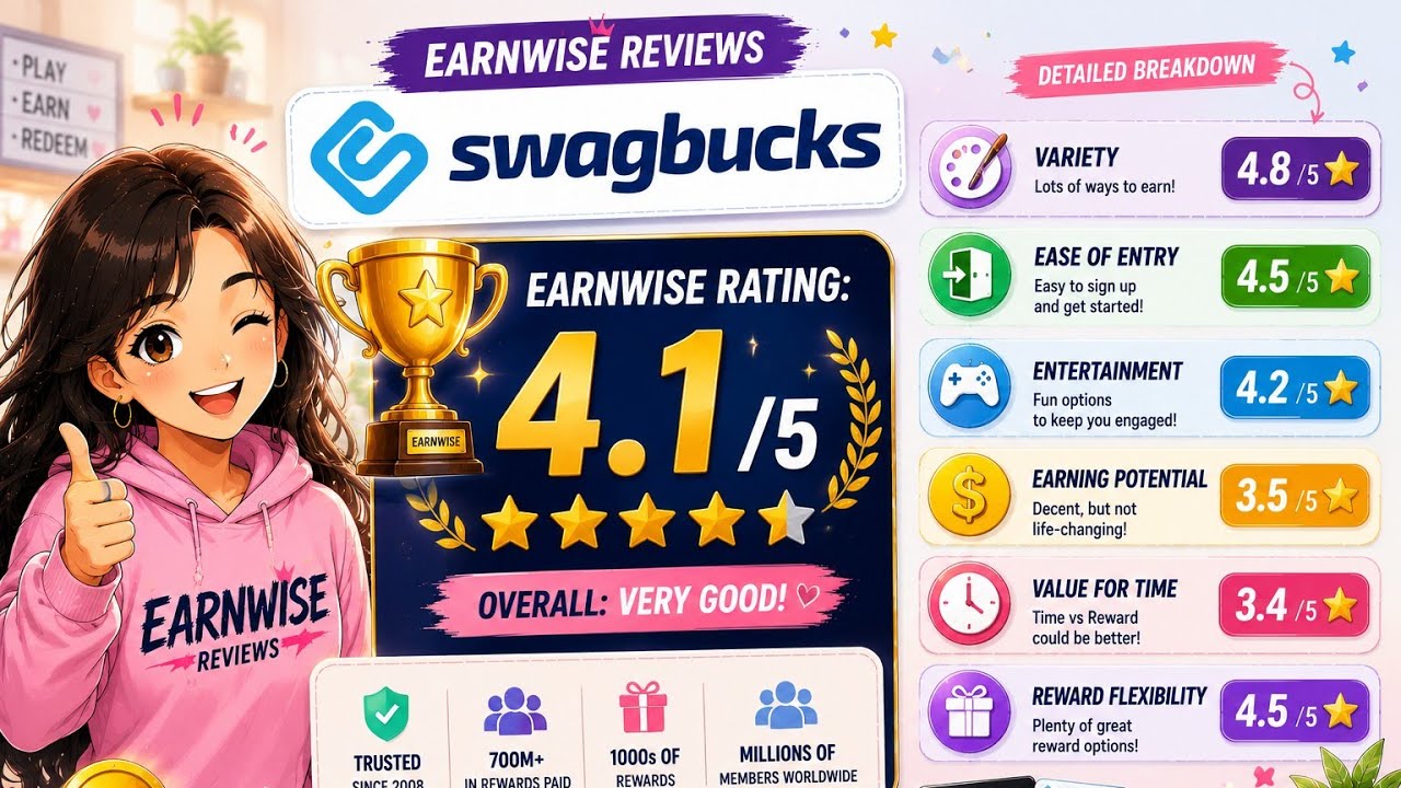 I Tried 5 Ways to Earn on Swagbucks 💰 Which One Pays Best? | Swagbucks Review 2026