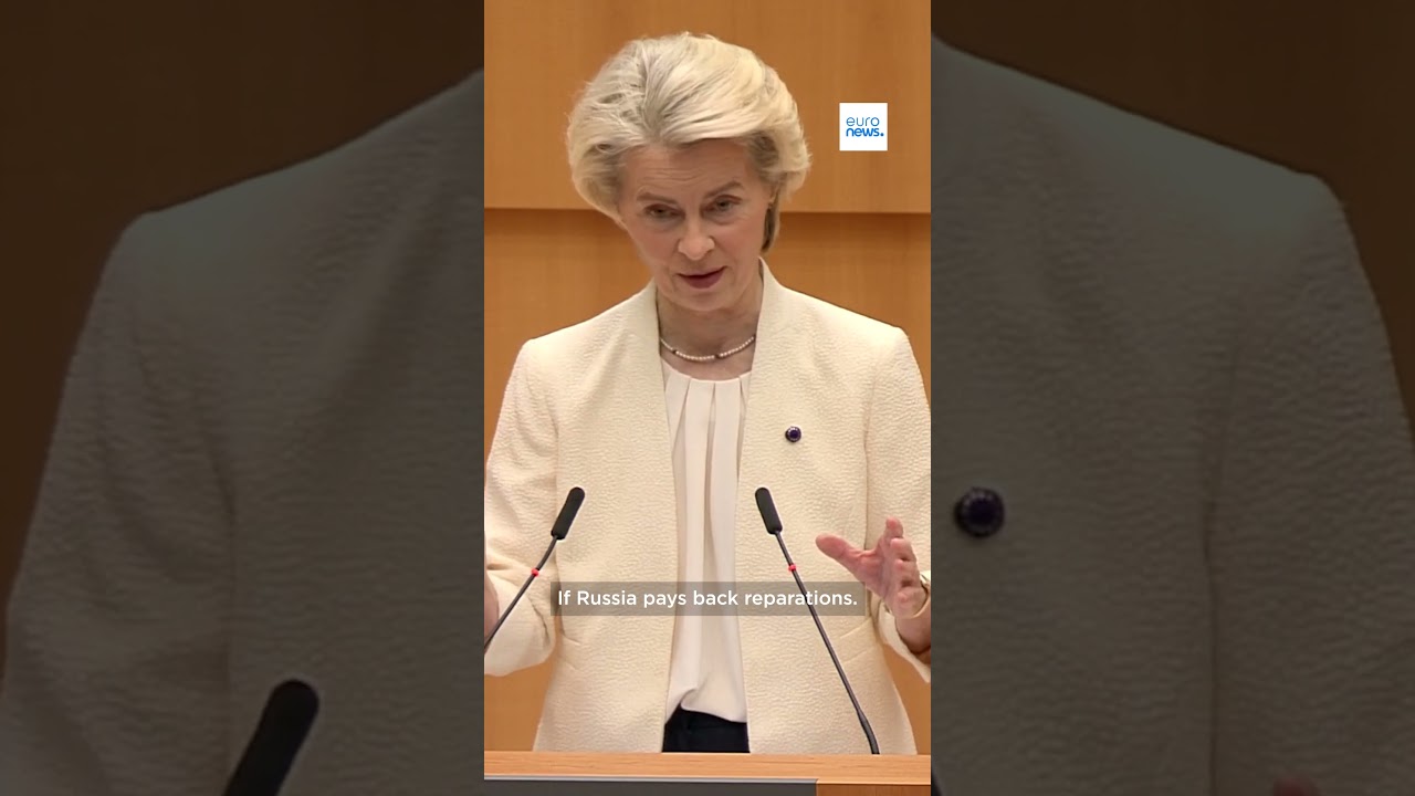 Von der Leyen lays out alternatives to reparations loan for Ukraine as time runs out