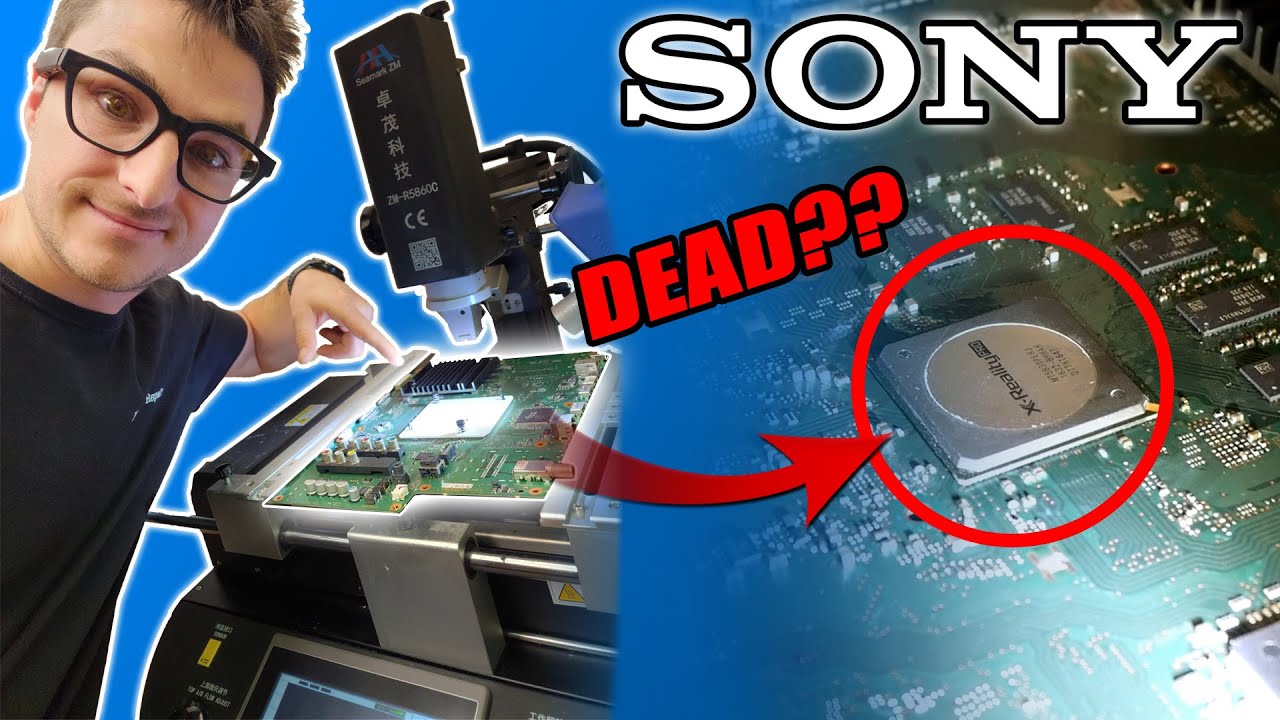 Ремонт неисправного процессора Sony 4K XBR-65X850D