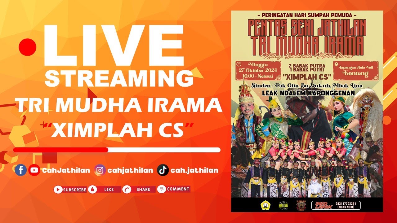 🔴 #Live - Tri Mudha Irama × @ximplahcschannel di Lapangan Bola Voli Konten Sumberadi Mlati Sleman