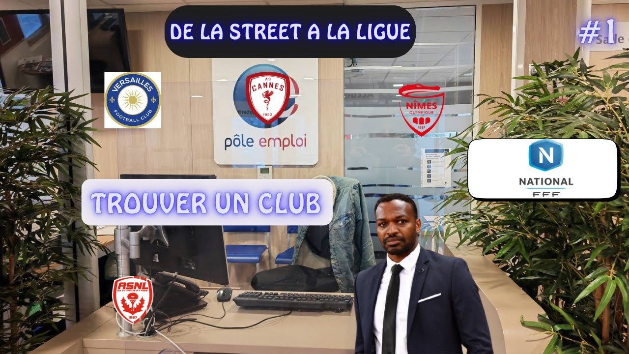 DE LA STREET &Agrave; LA LIGUE  Football Manager 2024 ( TROUVER UN CLUB #1) @footballmanager @GK98_off