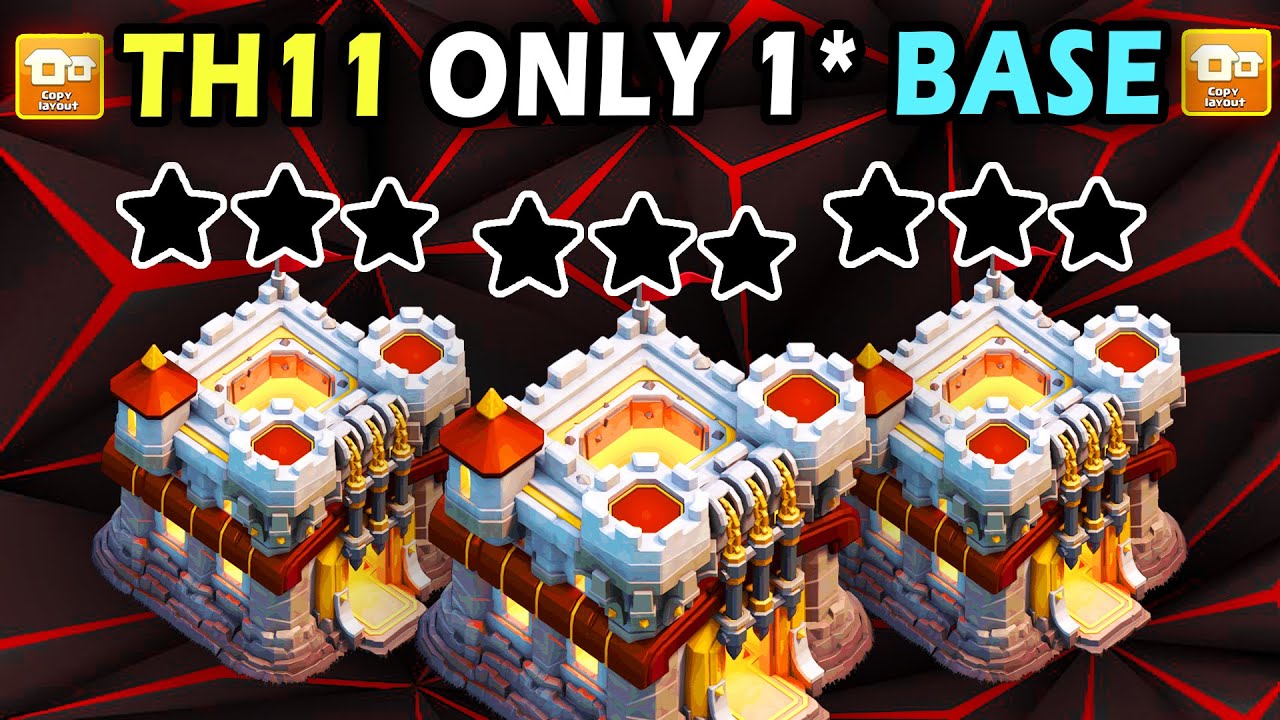 AFTER UPDATE🔥 New TOP 10! INSANE Town Hall 11 (TH11) BASE LAYOUT + Copy Link 2025 | OP TH11 WAR BASE