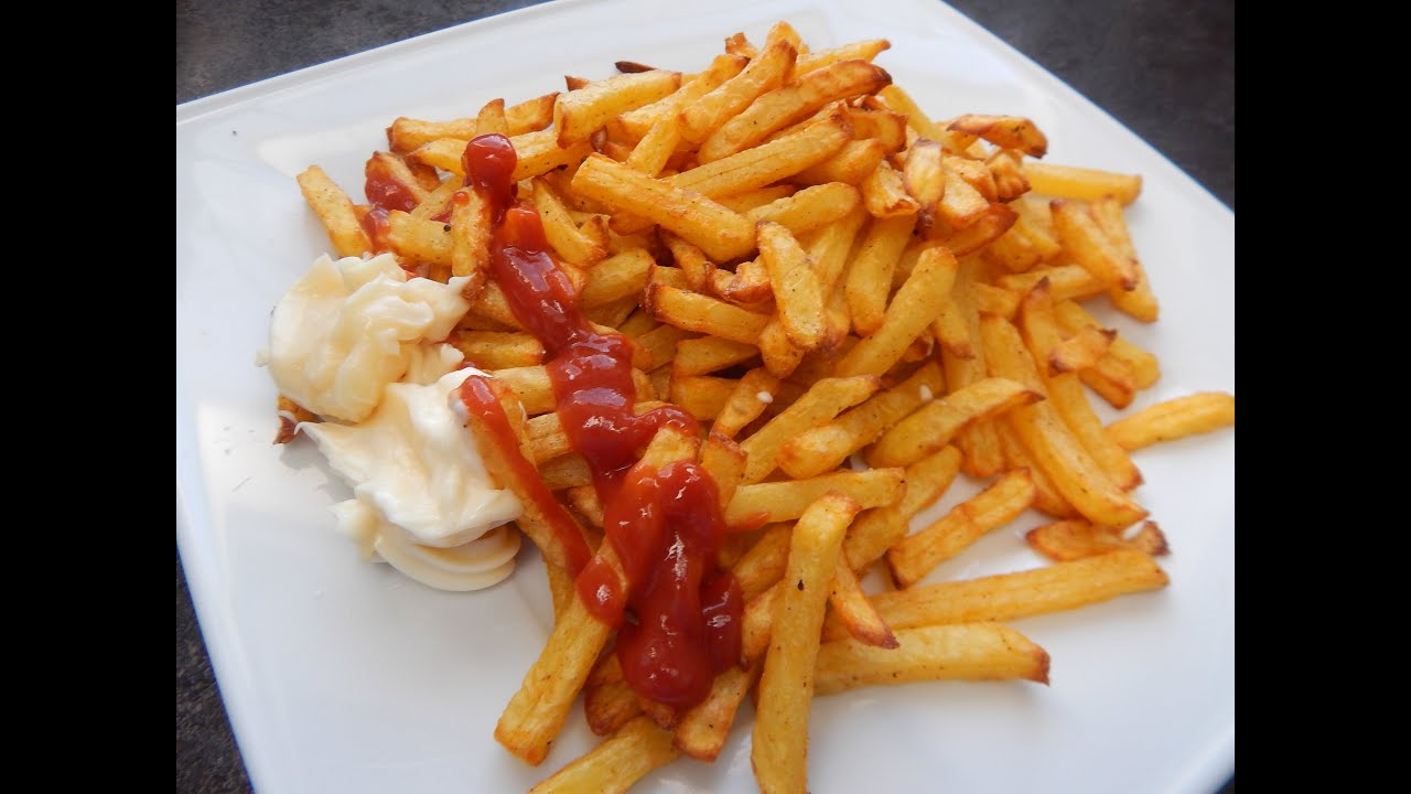 Pommes selbst gemacht aus dem Air Fryer