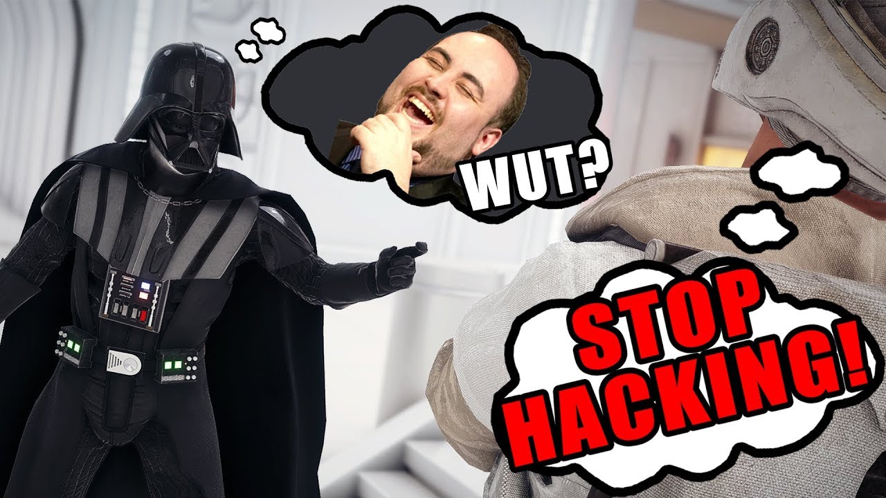 SALTY PLAYER Thinks I'm AIMBOTTING For NO REASON! - Star Wars Battlefront 2 He Thinks I'm A Hacker