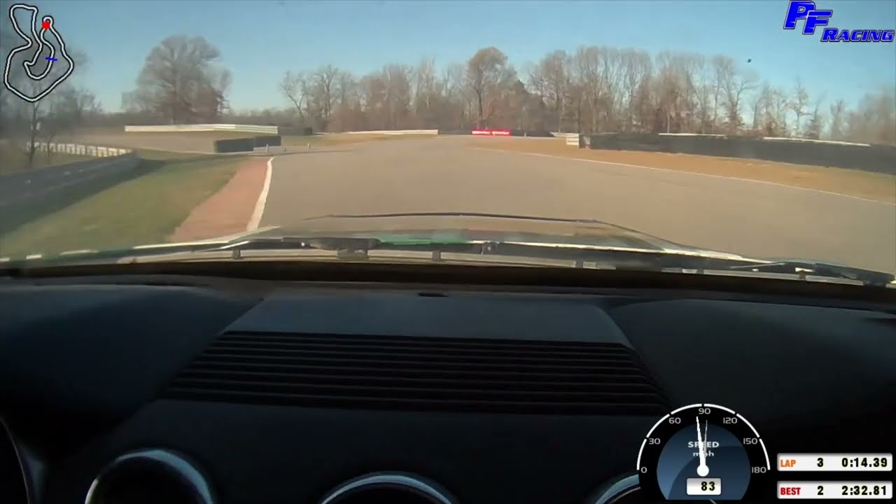 Ozarks International Raceway GT4 Track Record Onboard | 2:22.692 | PF Mustang GT4