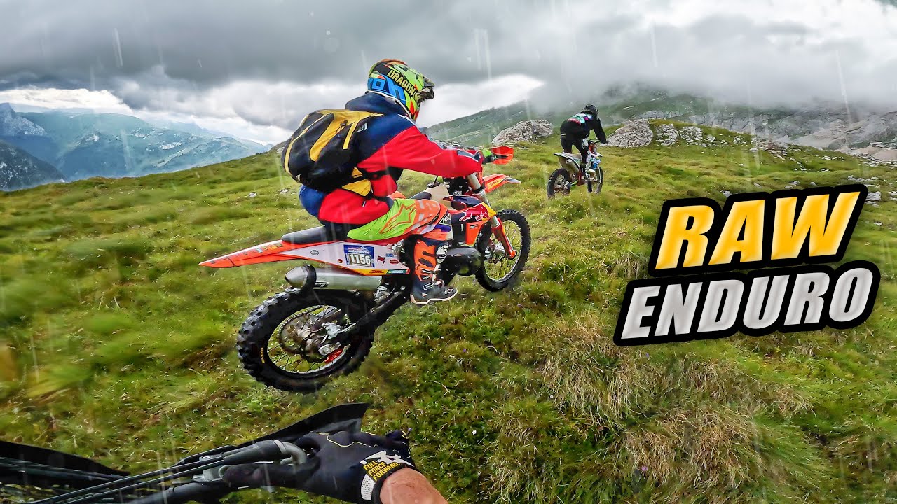 Surprised by rain high in the mountains | KTM EXC 300